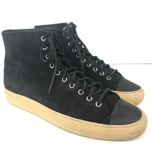 Buttero Tanino Hi Top Leather Sneakers Mens Suede